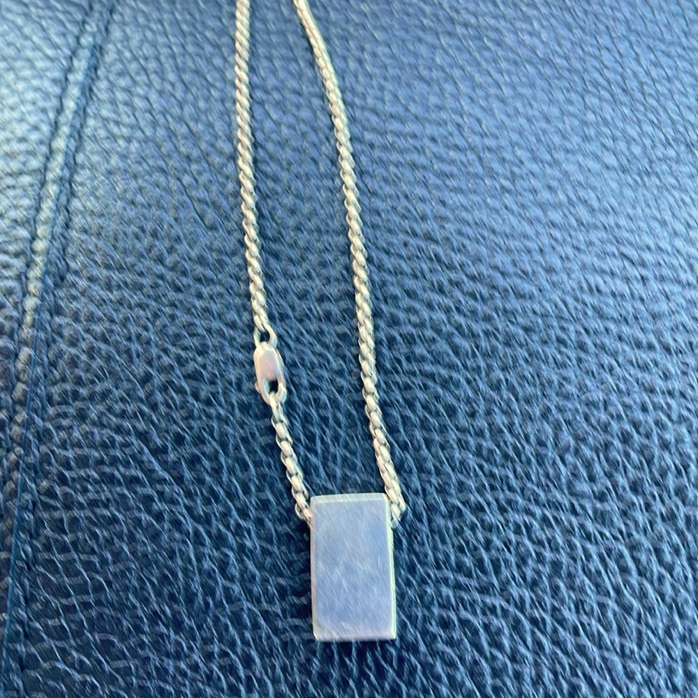BAYANIHAN 925 Silver minimalist necklace